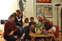 Na casa do Guto, com a Sossa, Leo, Karen e Lulu, em Ribeirão Preto - SP